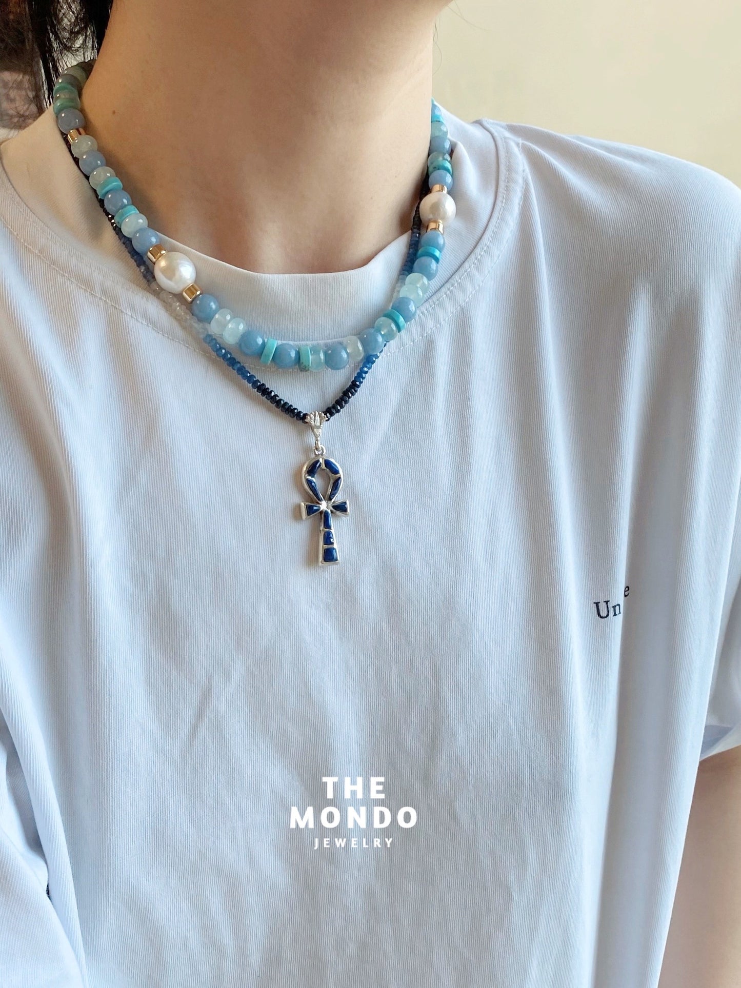 iLMondo|Handmade Peruvian Stone Pearl Necklace
